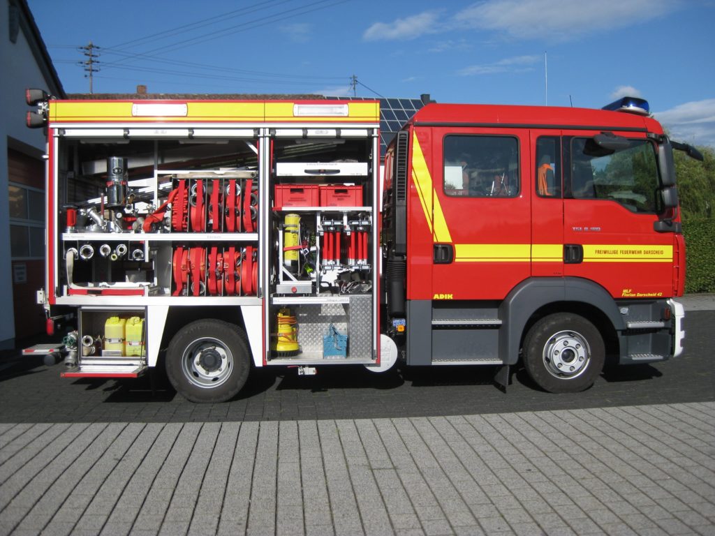 Fahrzeuge und Zubehör der Freiwillige Feuerwehr Darscheid